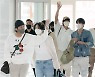 방탄소년단, 미국 출국..31일 백악관서 바이든 만난다