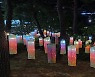 단오등 내걸린 강릉단오장