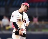 [포토] 박찬호 '아쉽게 도루 실패'