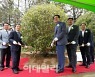 [포토]산림청, 24일 전남 신안서 미세먼지 차단숲 준공식