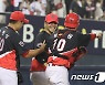 두산에 4대3으로 승리한 KIA