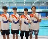 황선우 선봉 男 계영, 하루에 韓 기록 2번 깼다