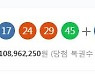 제1021회 로또 당첨번호, 1등 당첨금은 21억 "총 12명"