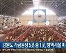 강원도 가금농장 5곳 중 1곳, 방역시설 미흡