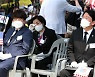 '악수하고 끝' 이준석·안철수, 백선엽 2주기 추모식서 만남