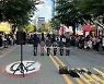 라필루스, 데뷔 첫 버스킹..칼군무에 시민 300명 운집