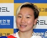 인터뷰 하는 수영대표팀 이은지
