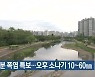 대구·경북 대부분 폭염 특보..오후 소나기 10~60mm