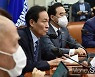 [머니S포토] 우상호 "나토, 다른 정상회담과 다른 군사조약 기구의 정상회담"