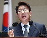 [머니S포토] 국힘 정책의총, 발언하는 권성동 원내대표