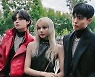 BTS 뷔x블랙핑크 리사x박보검 만났다..파리 빛낸 비주얼[스타IN★]