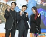 [T포토] 곽시양-서인국-강미나 '카페 미남당 식구들'