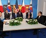 [속보] 바이든 "北 핵실험 우려, 한미일 3각 공조 강화"