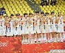 [JB화보] 2022 FIBA U16 아시아여자농구 대회 3위에 오른 한국U16여자농구 대표팀의 시상식 화보