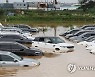 차량 100여 대 침수·곳곳 통제..경기 폭우 피해 속출(종합)