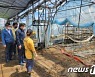 이재식 농협중앙회 부회장, 집중호우 피해 농업현장 점검