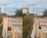 한선화, 꽃길 밝히는 여리여리 자태..눈부신 청초미 [리포트:컷]
