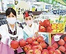 [포토] 농협유통, '홍로' 햇사과 첫 출하 판매