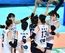 [현장 S코어북] 'OH' 권민지 19점 폭발! GS, 첫 경기 3-0 셧아웃..기업은행은 예선 탈락