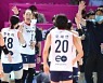GS칼텍스, IBK기업은행 3-0 꺾고 컵대회 준결승 진출