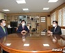 박범인 금산군수, 김태흠 충남지사에 금산~논산간 4차로 확장 등 건의
