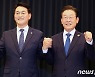 이재명·박용진 첫 1대1 토론..당헌 80조·선거 책임론 충돌(종합)