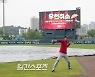 [포토]김광현,우천취소에도 캐치볼