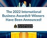 스티비 어워즈, 제19회 International Business Awards® 수상자 발표