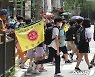 초등하교 개학, 하교하는 학생들
