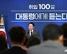 대통령 회견 "일본 주권 충돌 없이"..강제동원 단체 "일본 눈치보나"