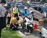 작정하고 도로 나간 경찰..2시간 만에 오토바이 150건 적발