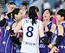 도로공사 3연승! 김연경의 흥국생명과 준결승 격돌..GS칼텍스-현대건설 작년 결승 리매치