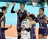 [포토]기뻐하는 도로공사 선수들