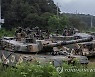 훈련 대기 중인 K1 전차