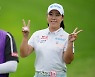 [포토]김해림 '즐거운 쌍브이 인사'