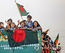 BANGLADESH SOCCER VICTORY PARADE