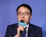[포토]GAIC 2022 글로벌 대체투자 컨퍼런스, '발언하는 윤순환'
