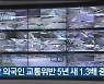 울산 외국인 교통위반 5년 새 1.3배 증가