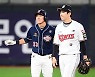 허경민 '분위기는 넘어왔어' [MK포토]