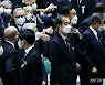 아베 전 일본 총리 조문 대기 중인 한덕수 총리