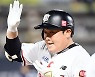 김준태 '찬스를 이어가는 안타' [MK포토]