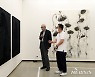 '그림의 탄생' 전에서 만난 선후배 '오원배-김남표 작가'