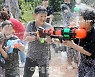 [포토] 완주 와일드&로컬푸드축제 물총놀이