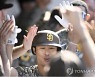 김하성, 11호 홈런에 28번째 멀티 히트..MLB 샌디에이고 PS 진출