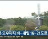 울산 늦은 오후까지 비..내일 16~21도로 쌀쌀