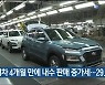 현대차 4개월 만에 내수 판매 증가세..29.8%↑