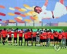 [월드컵] 가나, 한국전 자신 있나…취재진 코앞에서 주축선수 훈련 공개