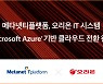 메타넷티플랫폼, 오리온 IT시스템 MS 애저로 전환
