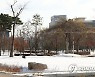 첫눈 내린 내포신도시