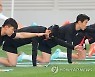 몸푸는 손흥민